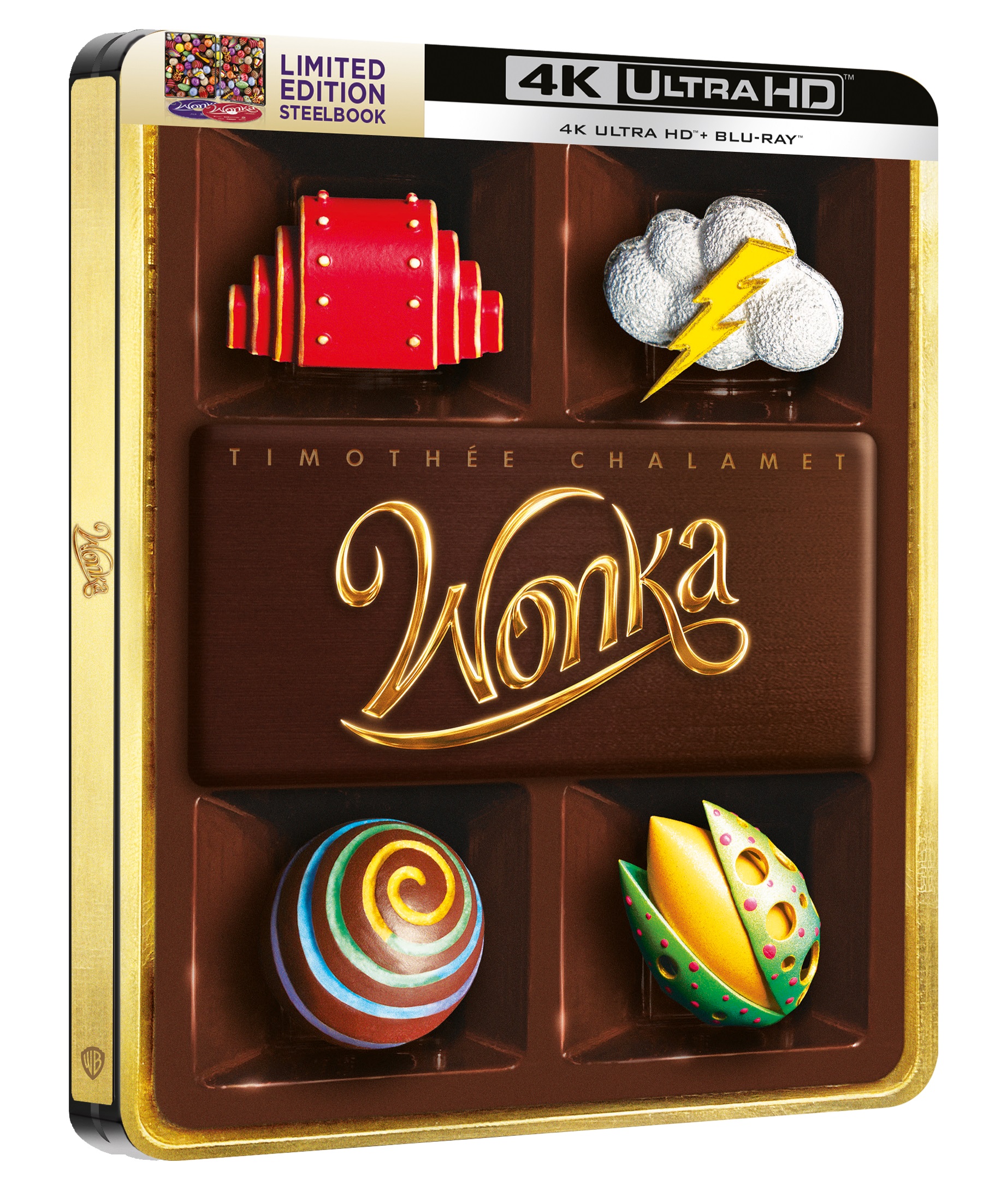 Dvd-store.it Vendita DVD, Blu-Ray, 4K E UHD: Wonka - Versione 2 (4K ...