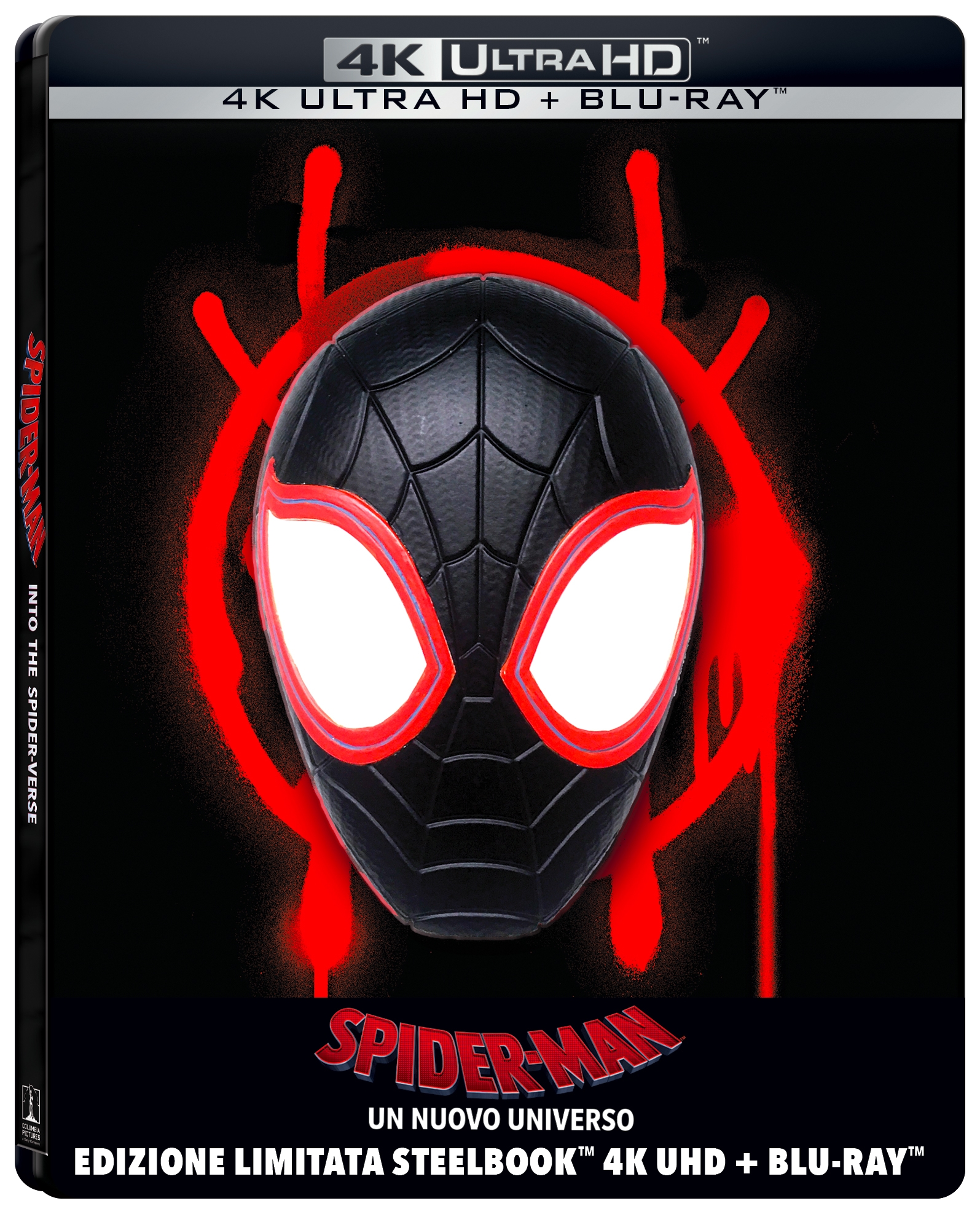  vendita DVD, Blu-Ray, 4K e UHD: Spider-Man: Un nuovo universo  - Edizione Limitata SteelBook con Magnete (4K Ultra HD + Blu-Ray Disc)