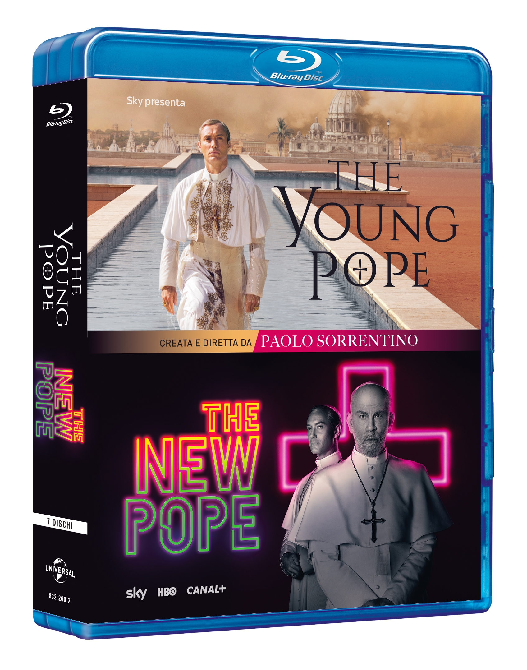 vendita DVD, Blu-Ray, 4K e UHD: The Young Pope + The New Pope  (6 Blu-Ray Disc)
