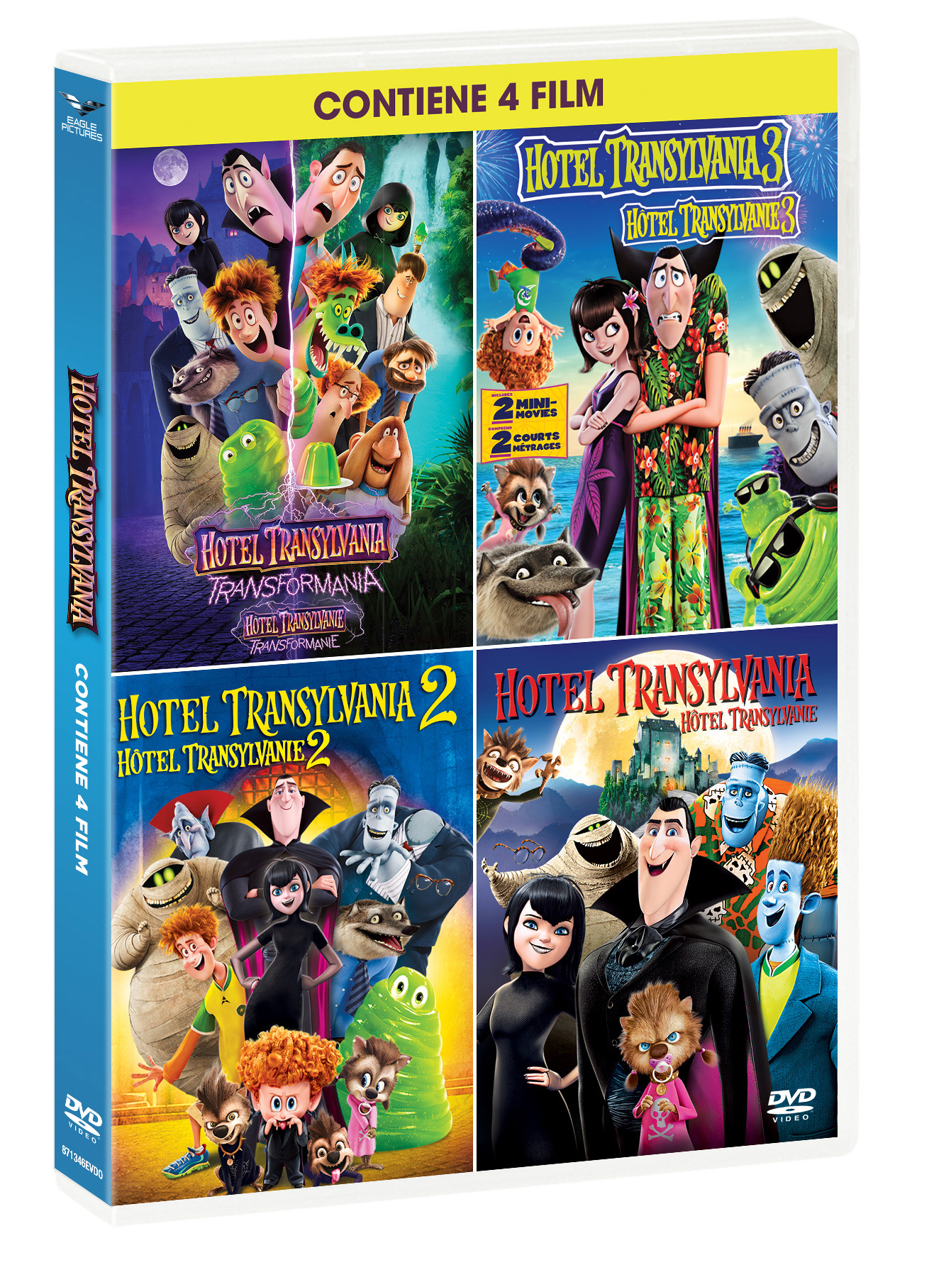 dvdstore.it vendita DVD, BluRay, 4K e UHD Hotel Transylvania 4