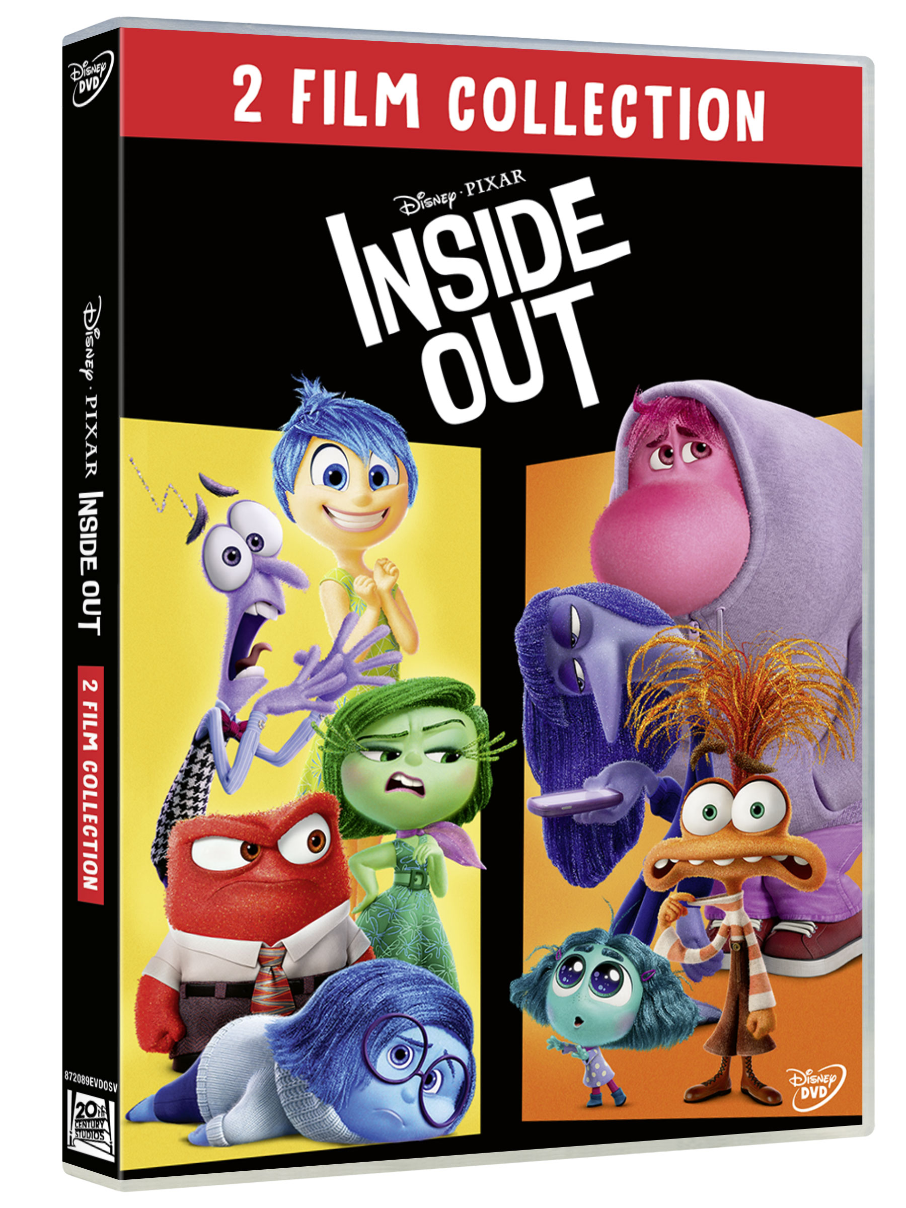 dvd-store.it vendita DVD, Blu-Ray, 4K e UHD: Inside Out - 2 Film Collection  (2 DVD)