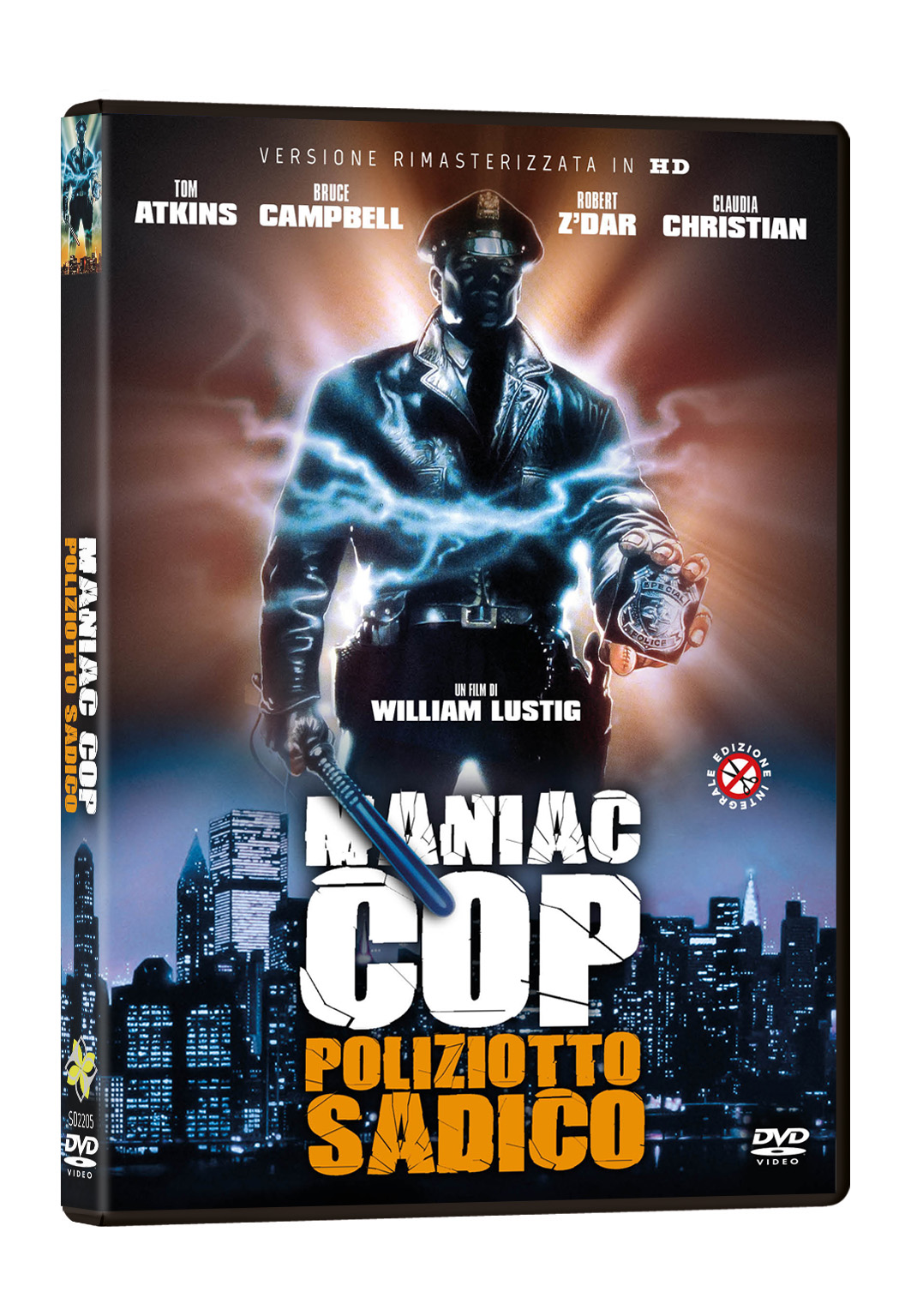 Dvd Storeit Vendita Dvd Blu Ray 4k E Uhd Maniac Cop Poliziotto Sadico Rimasterizzato In Hd 6210