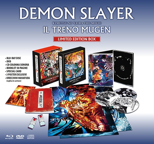 Dvd Store It Vendita Dvd Blu Ray 4k E Uhd Demon Slayer Il Treno Mugen Limited Edition Blu Ray Disc Dvd Cd Booklet