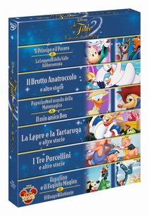 DVD DISNEY LE Fiabe Box Set 6 Dvd Cofanetto Da Collezione Vendita Italia  EUR 29,98 - PicClick IT